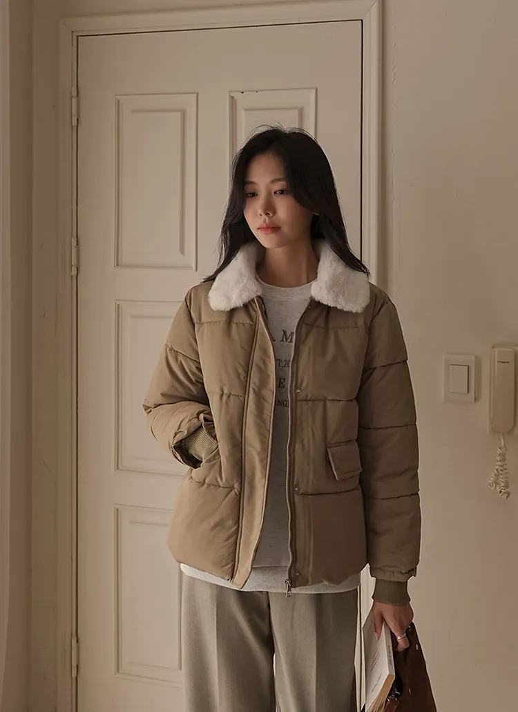 エコファーカラーショートウェルロンジャンパー | justone | 詳細画像1