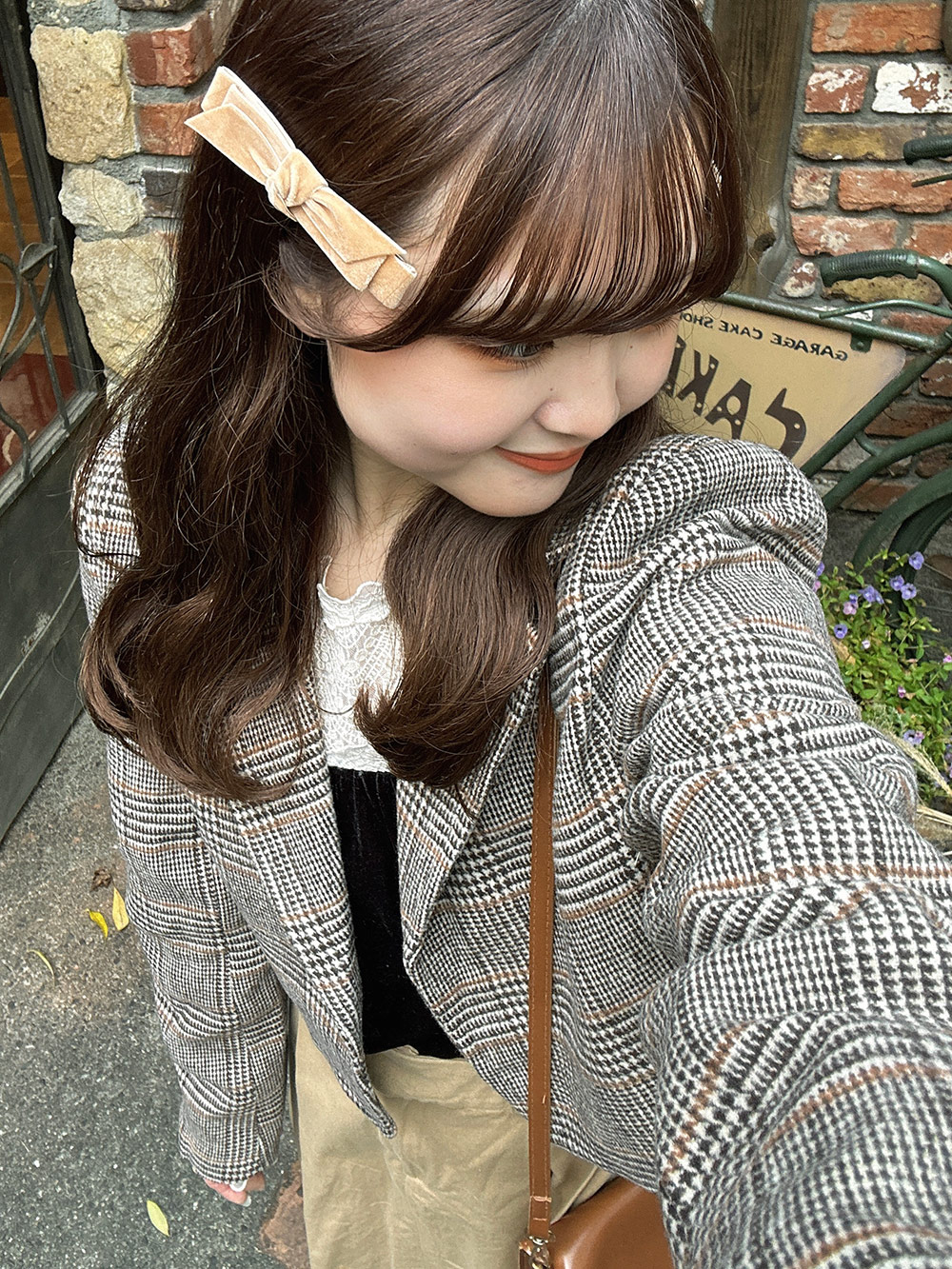 ベロアリボンヘアクリップ2SET | 詳細画像2