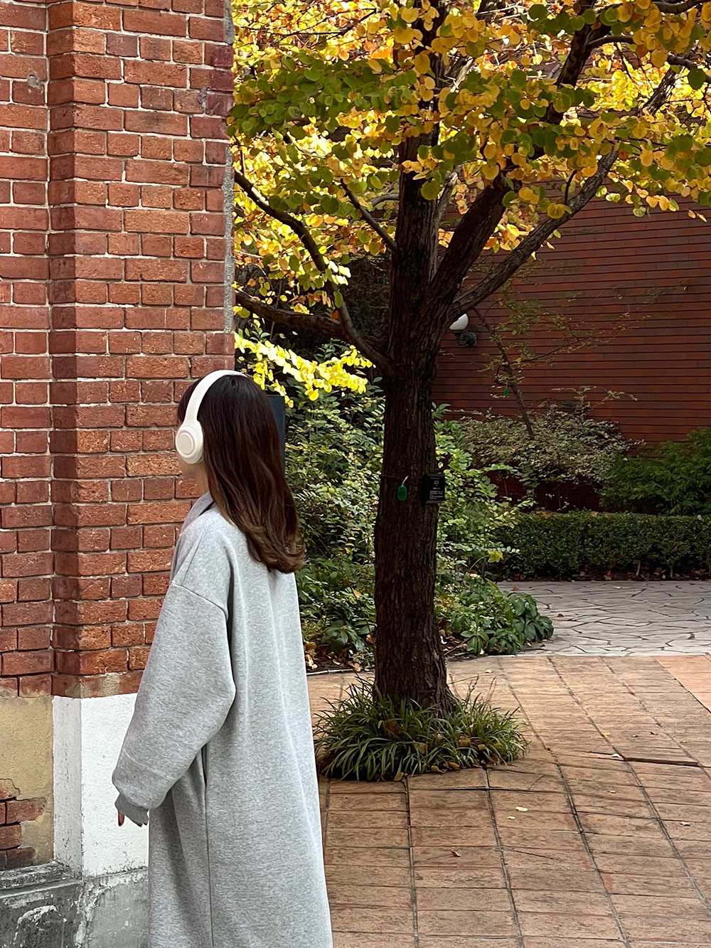 裏起毛襟スリットスウェットワンピース | 詳細画像7