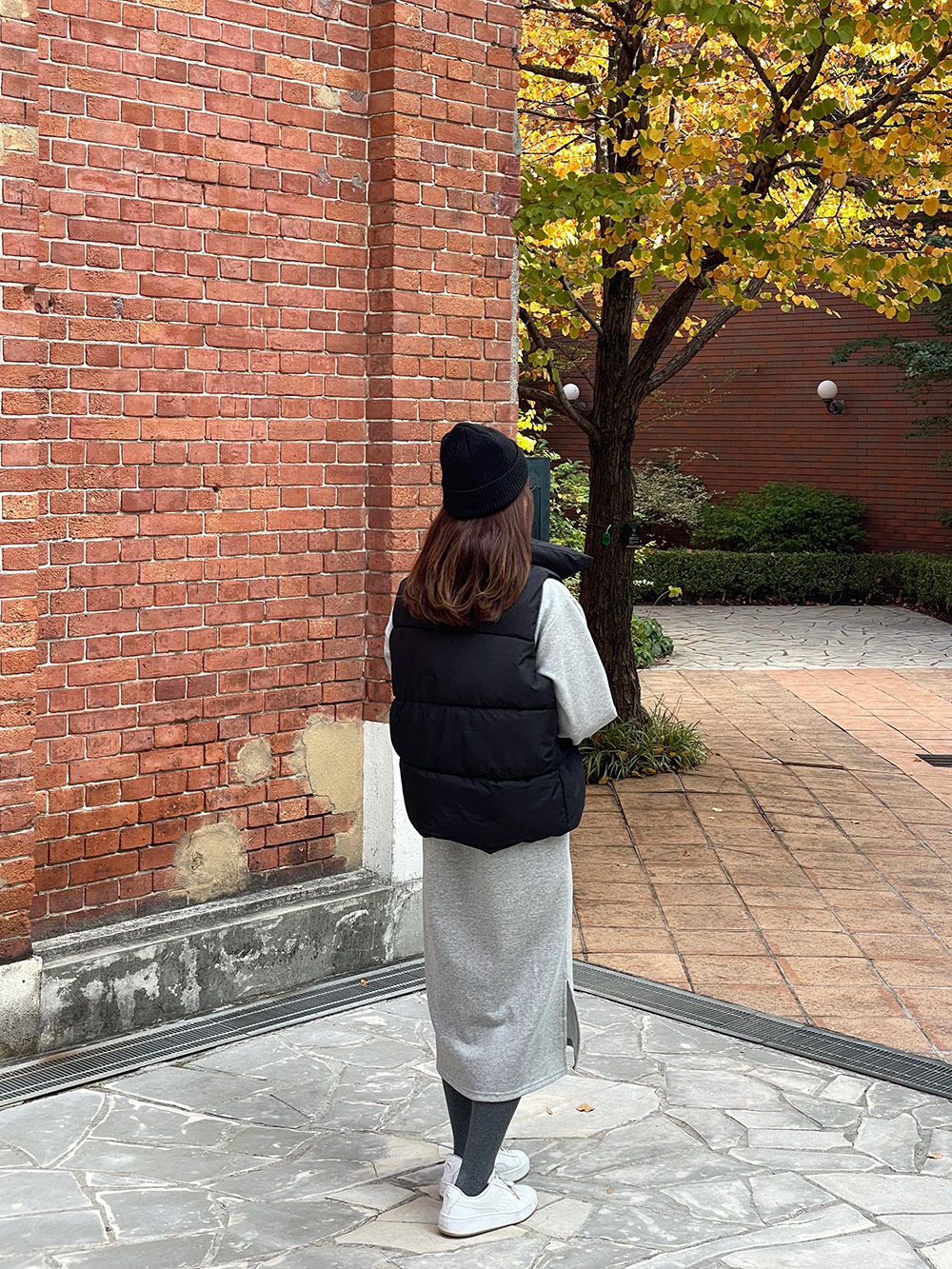 裏起毛襟スリットスウェットワンピース | 詳細画像17