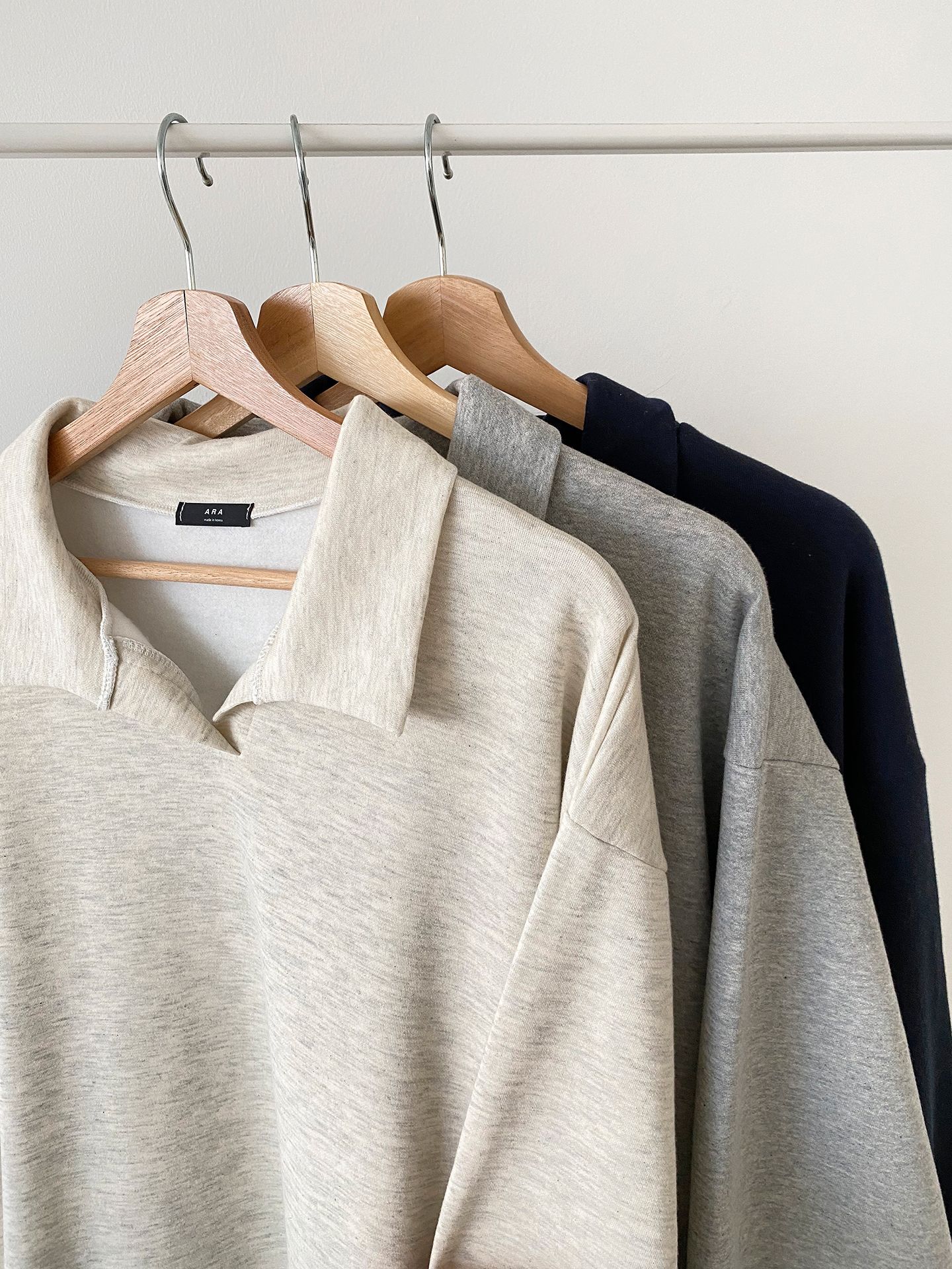 裏起毛襟スリットスウェットワンピース | 詳細画像21