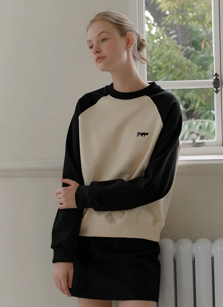 YUPPE RAGLANスウェット(CREAM) | 詳細画像1