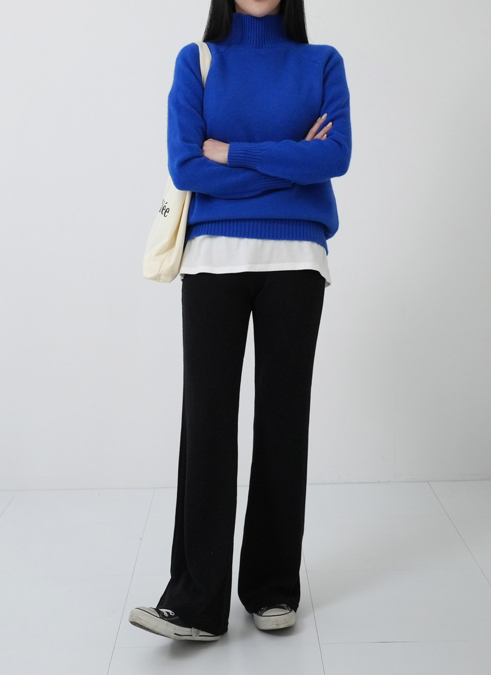 ハイネックケーブルラインニット | DHOLIC | 詳細画像3