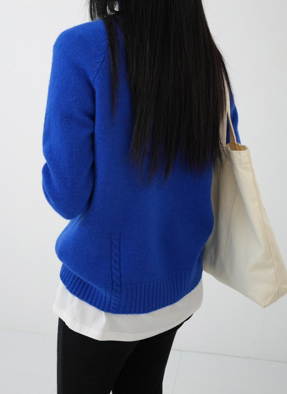 ハイネックケーブルラインニット | DHOLIC | 詳細画像7