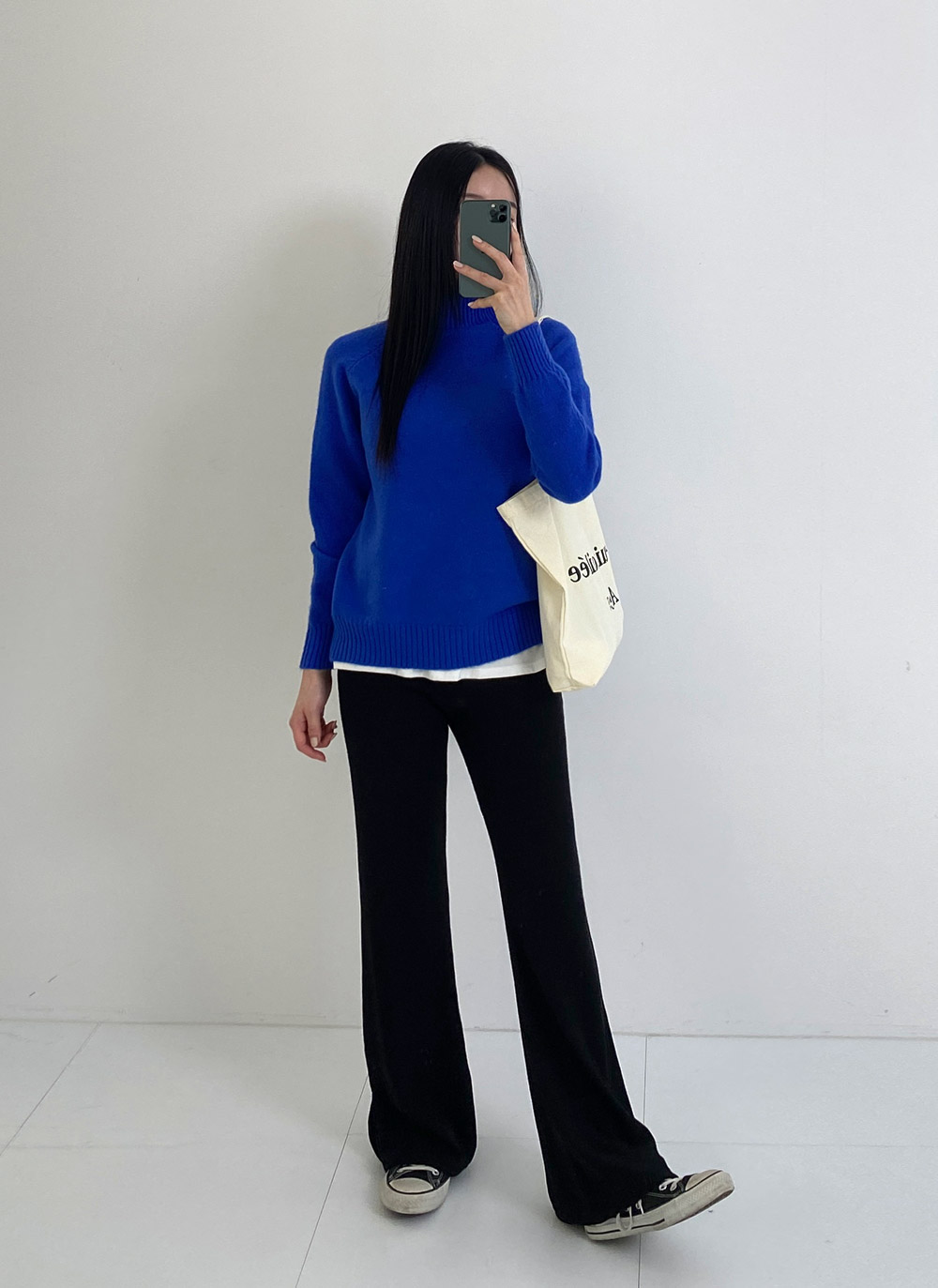 ハイネックケーブルラインニット | DHOLIC | 詳細画像10