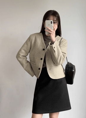 韓国ファッション 春ジャケット laurenhi dholic