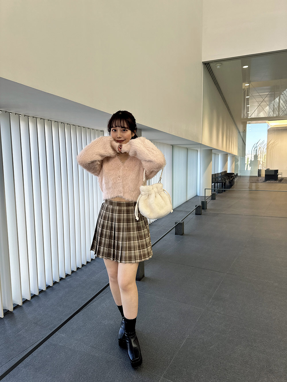 エコファーカーディガン | 詳細画像8