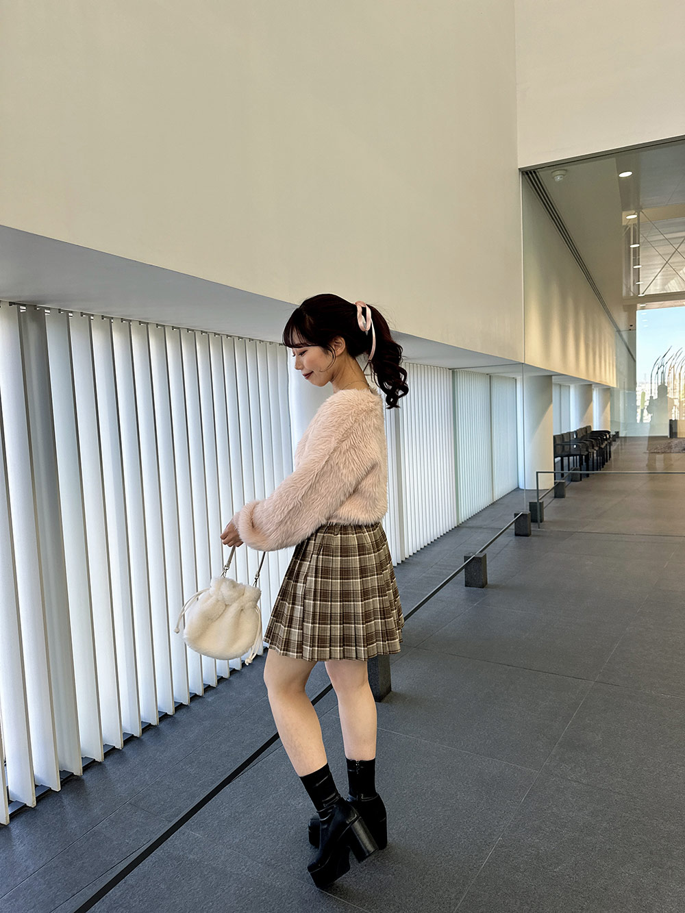 エコファーカーディガン | 詳細画像9