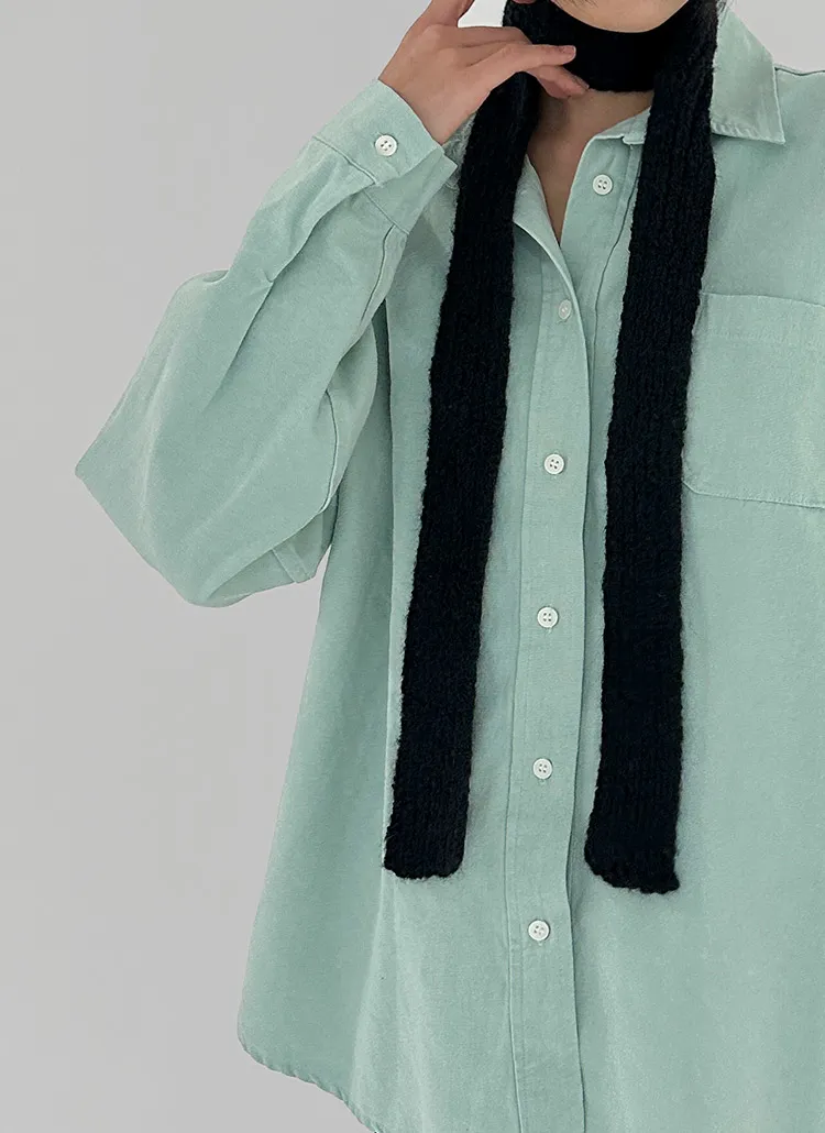 ベーシックスリムマフラー | simplymood | 詳細画像1