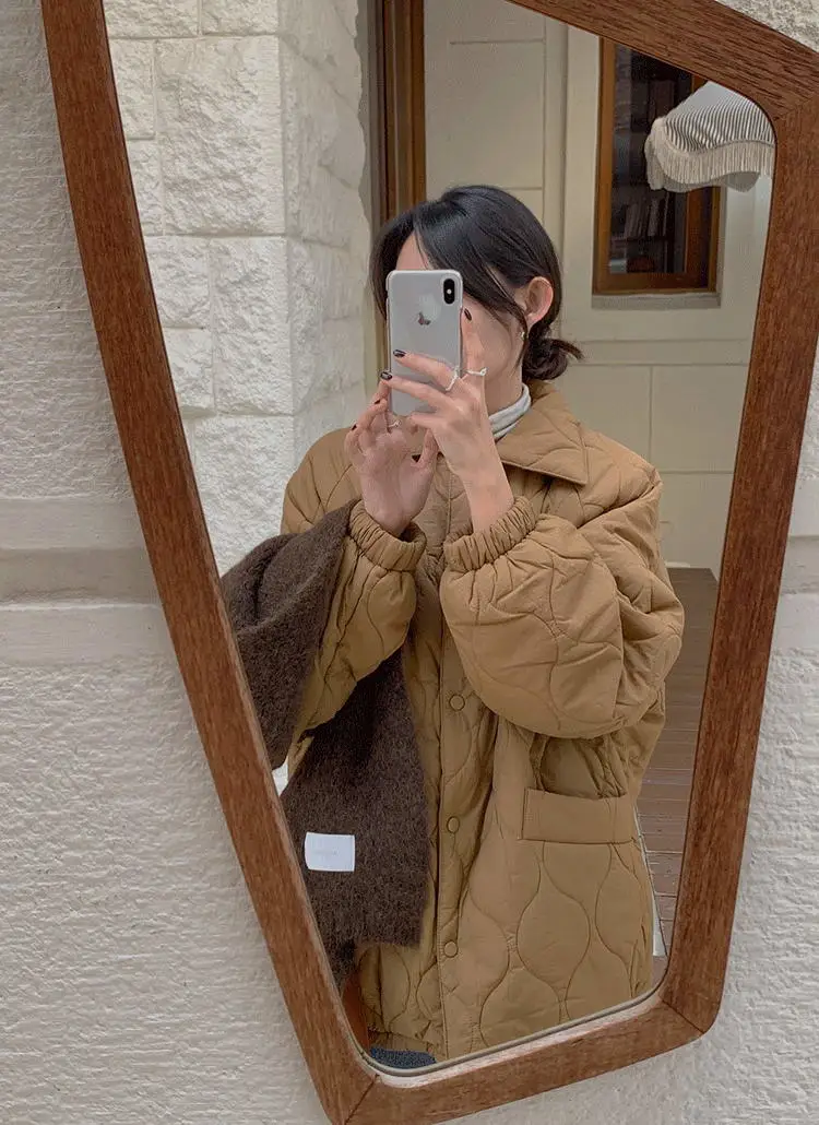 ボア裏地キルティングカラージャケット | fromheadtotoe | 詳細画像1