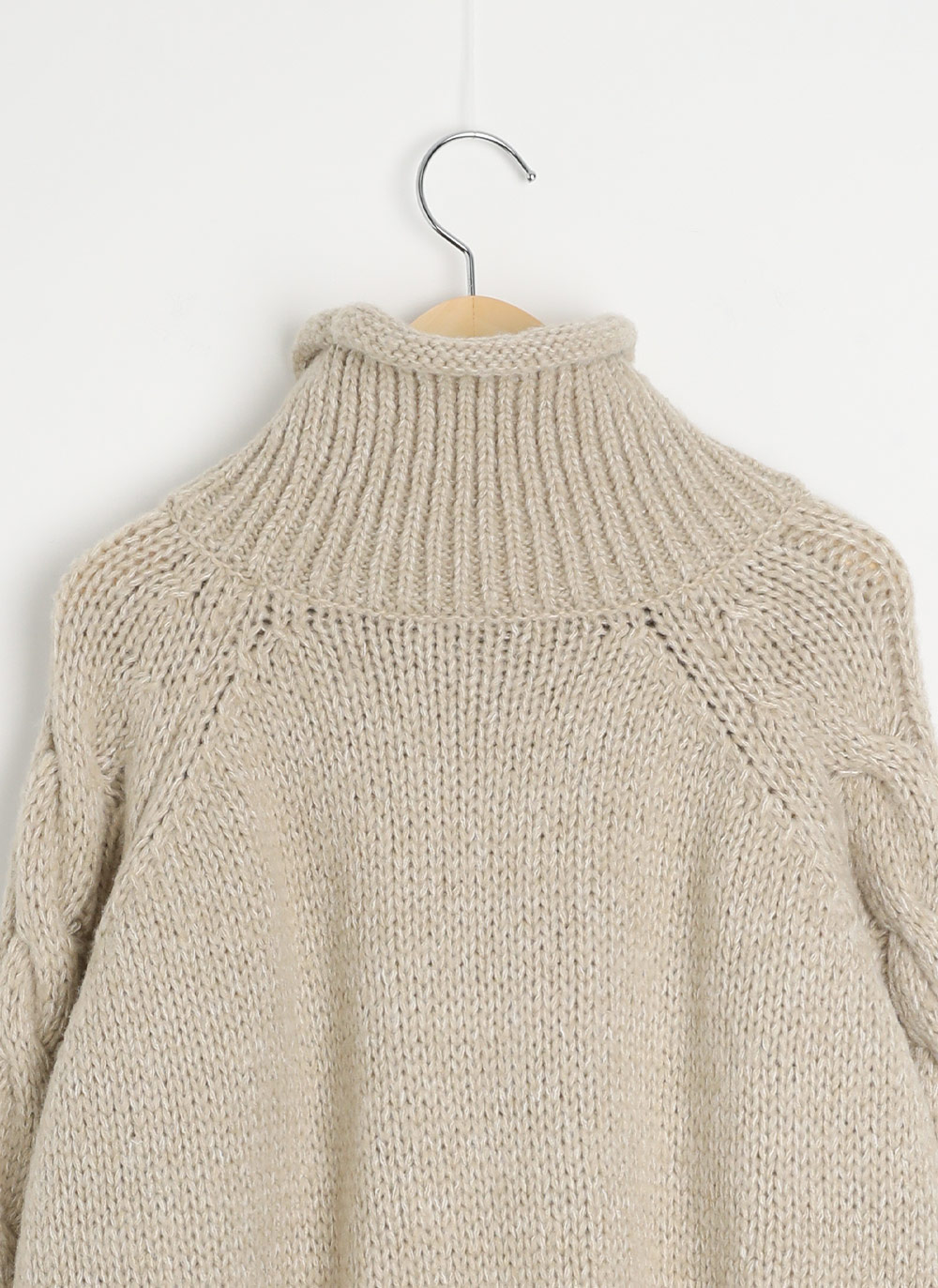 ロールハイネックケーブルニット | DHOLIC | 詳細画像22