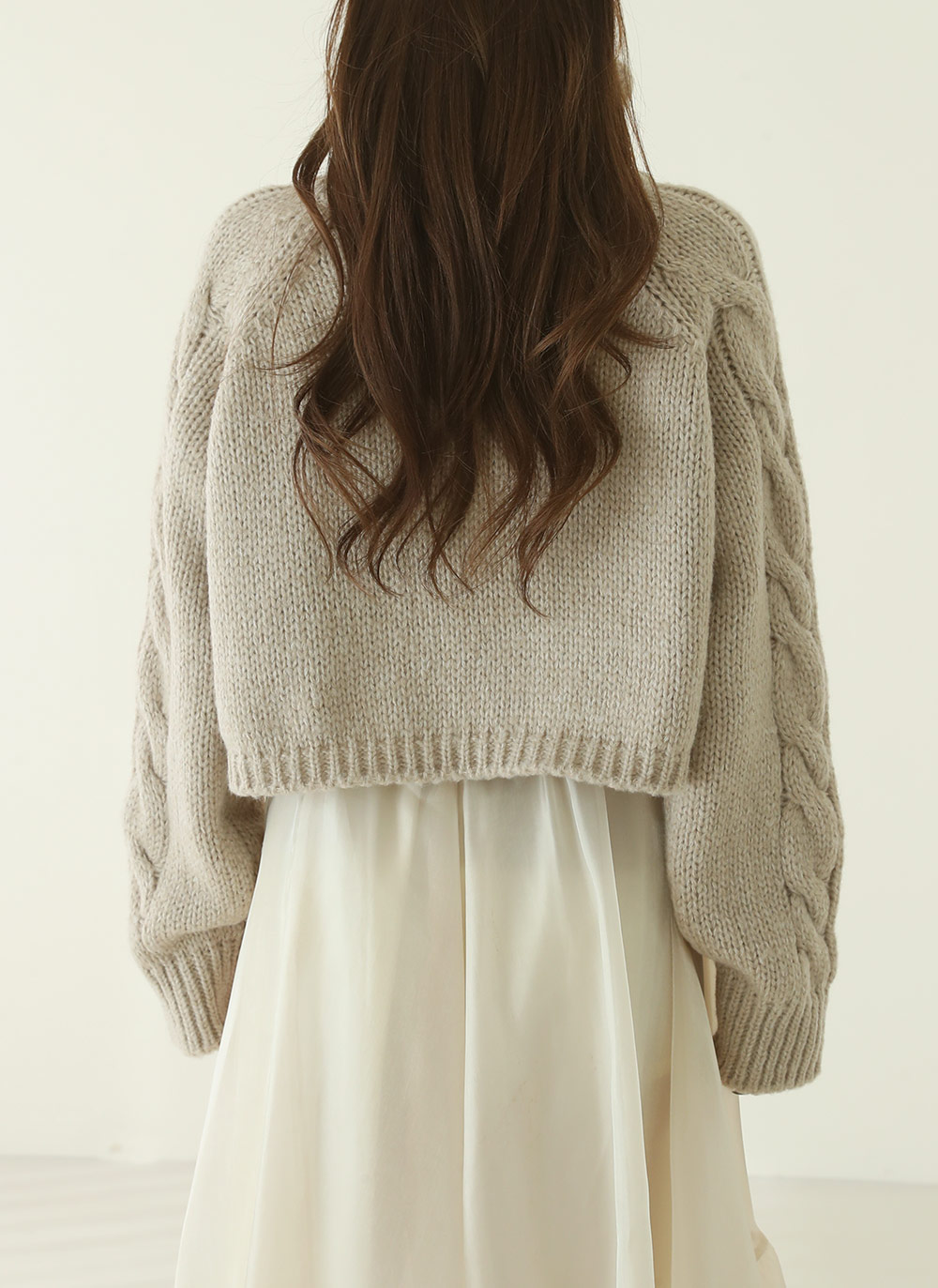 ロールハイネックケーブルニット | DHOLIC | 詳細画像13