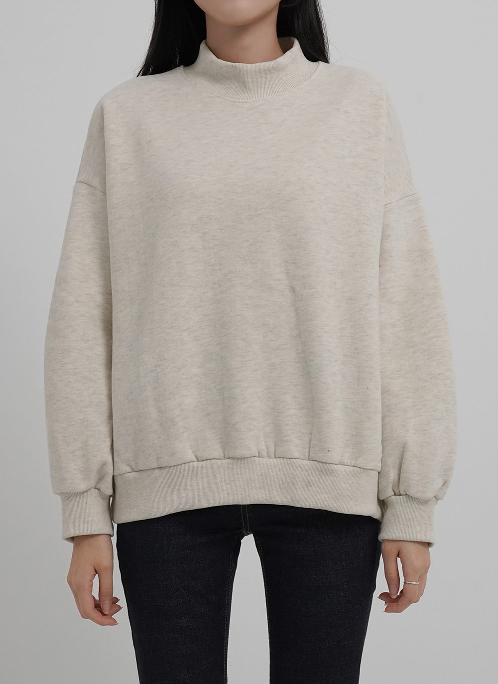 裏起毛ハーフネックスウェット | DHOLIC | 詳細画像9