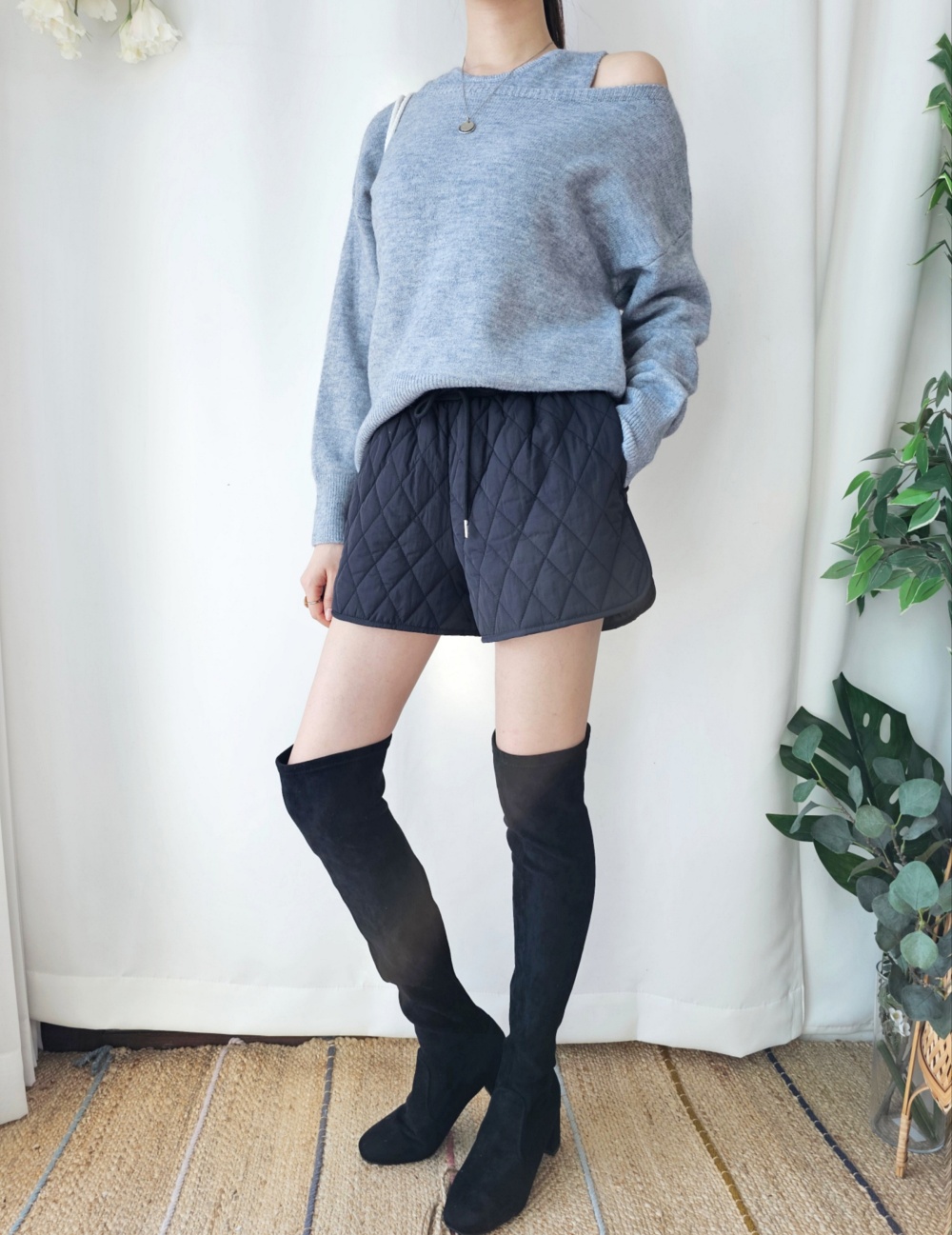 キルティングショートパンツ | 詳細画像3