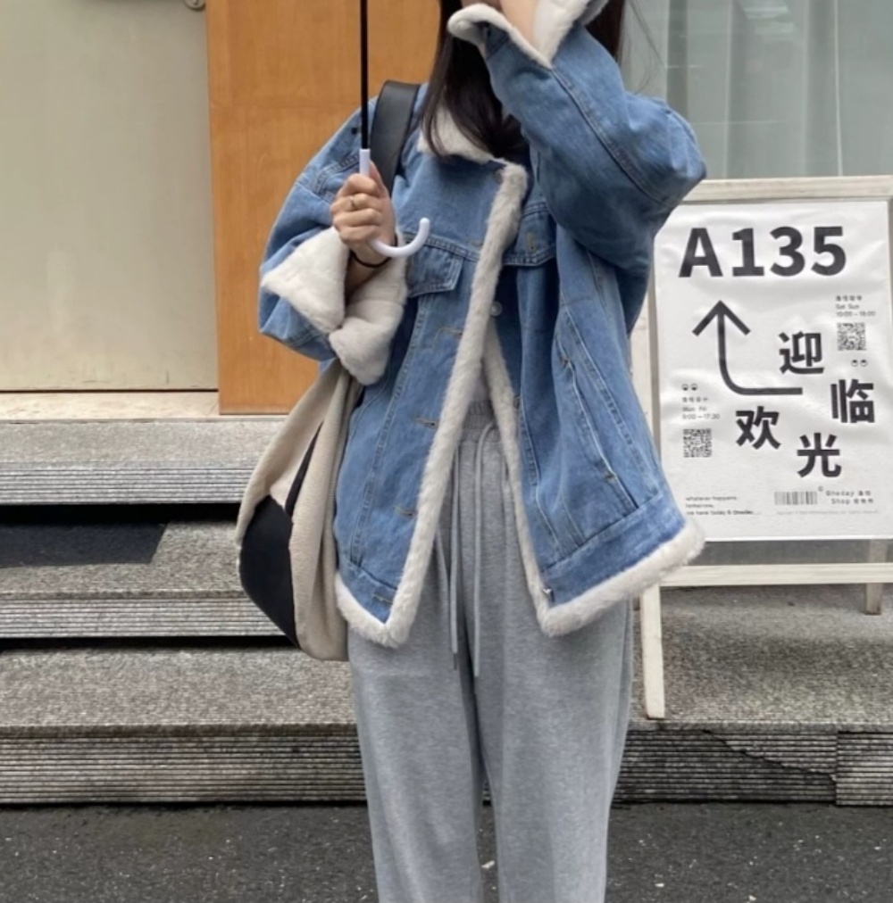 エコファーデニムリバーシブルジャケット | 詳細画像4