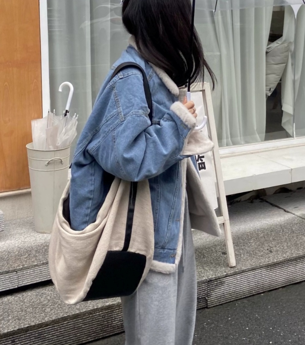エコファーデニムリバーシブルジャケット | 詳細画像8