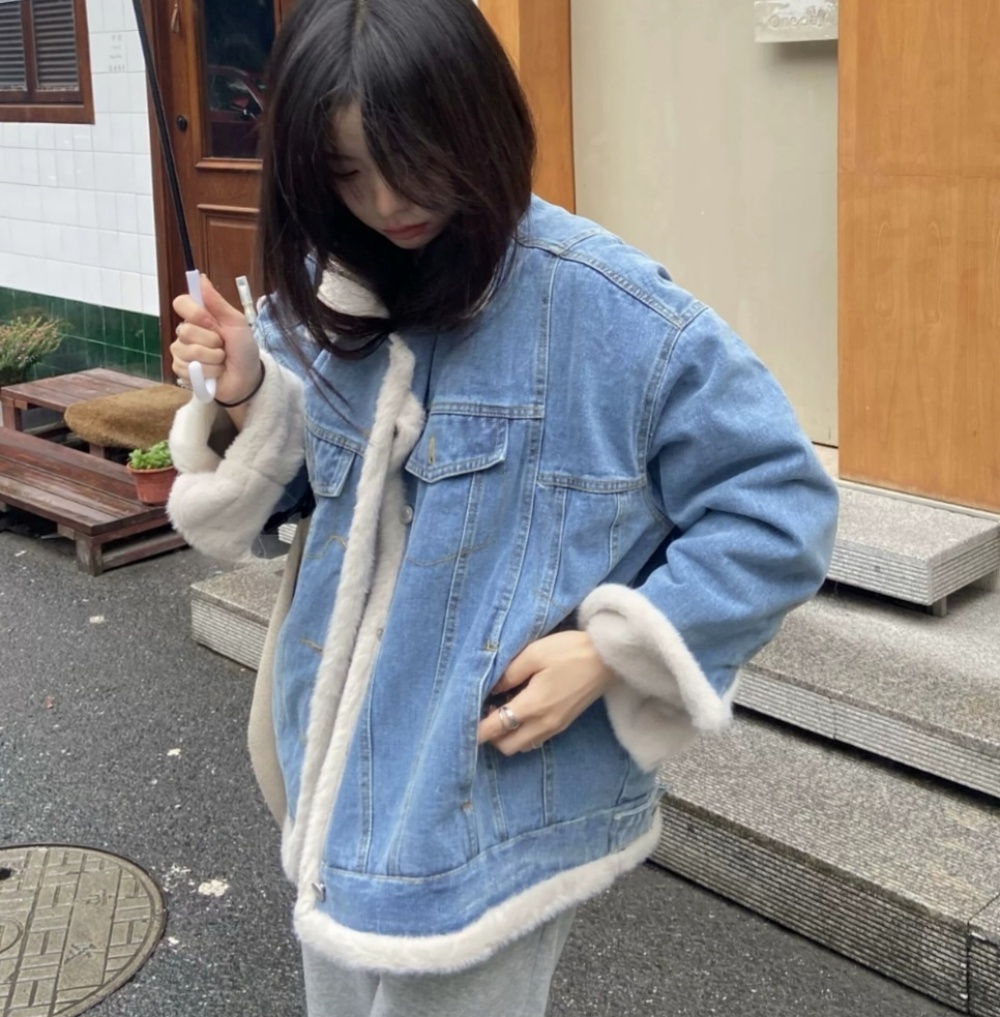 エコファーデニムリバーシブルジャケット | 詳細画像10