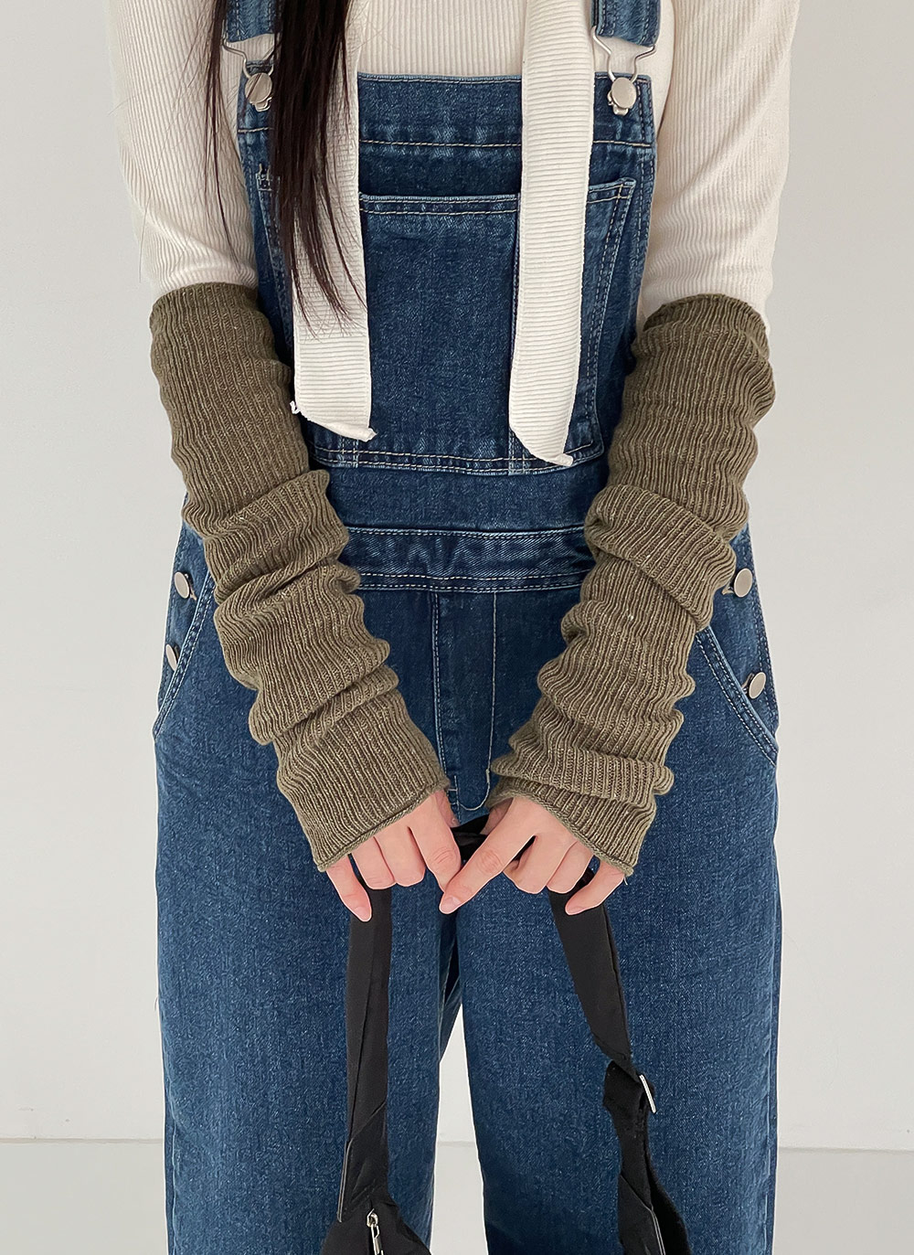 カシミヤ混リブニットマルチウォーマー | DHOLIC | 詳細画像4