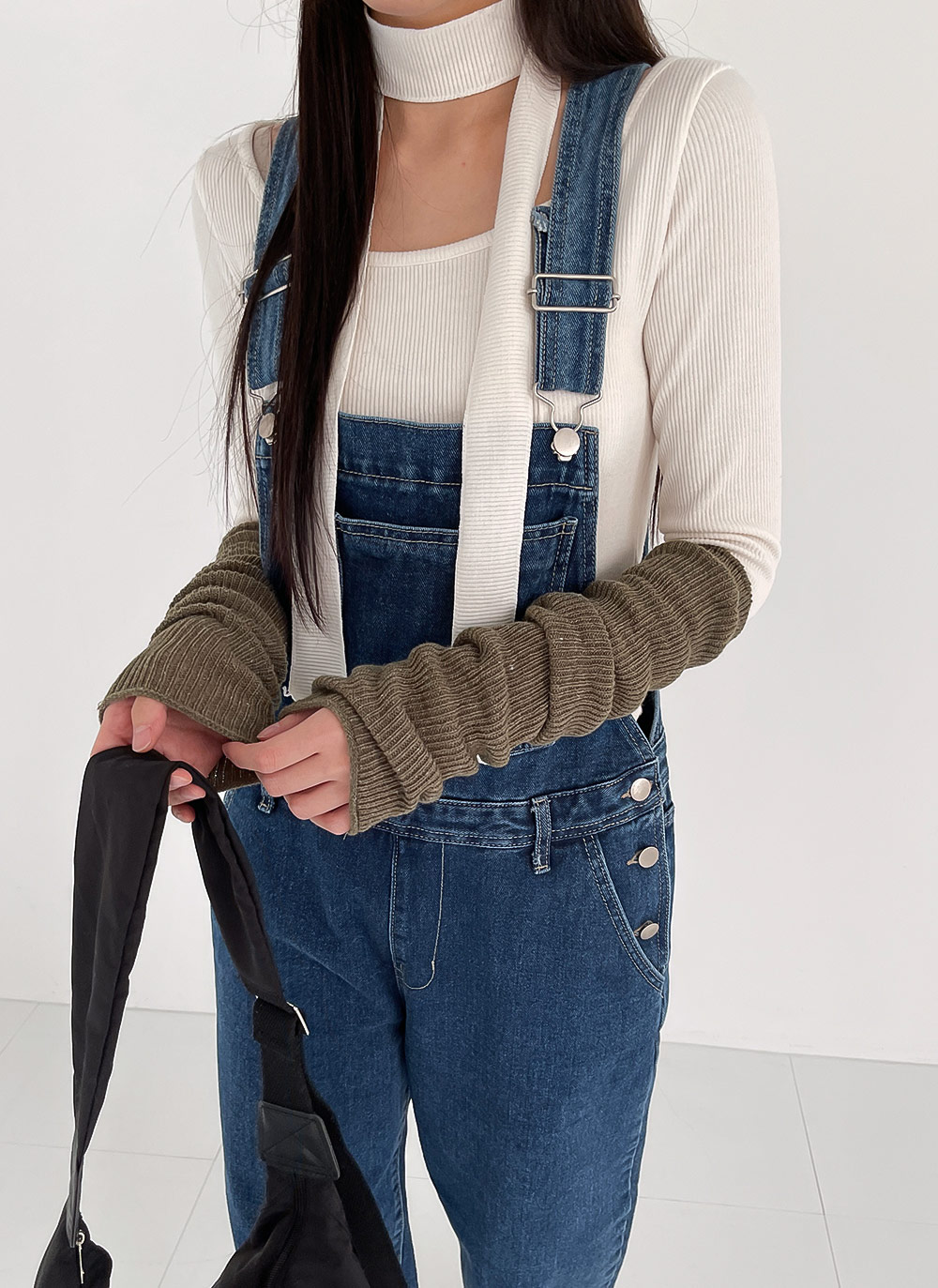 カシミヤ混リブニットマルチウォーマー | DHOLIC | 詳細画像5