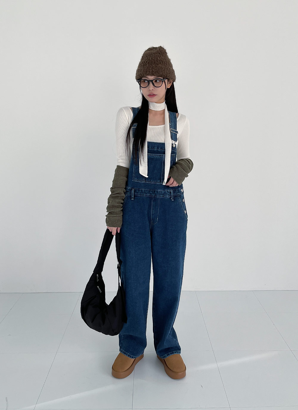 カシミヤ混リブニットマルチウォーマー | DHOLIC | 詳細画像6