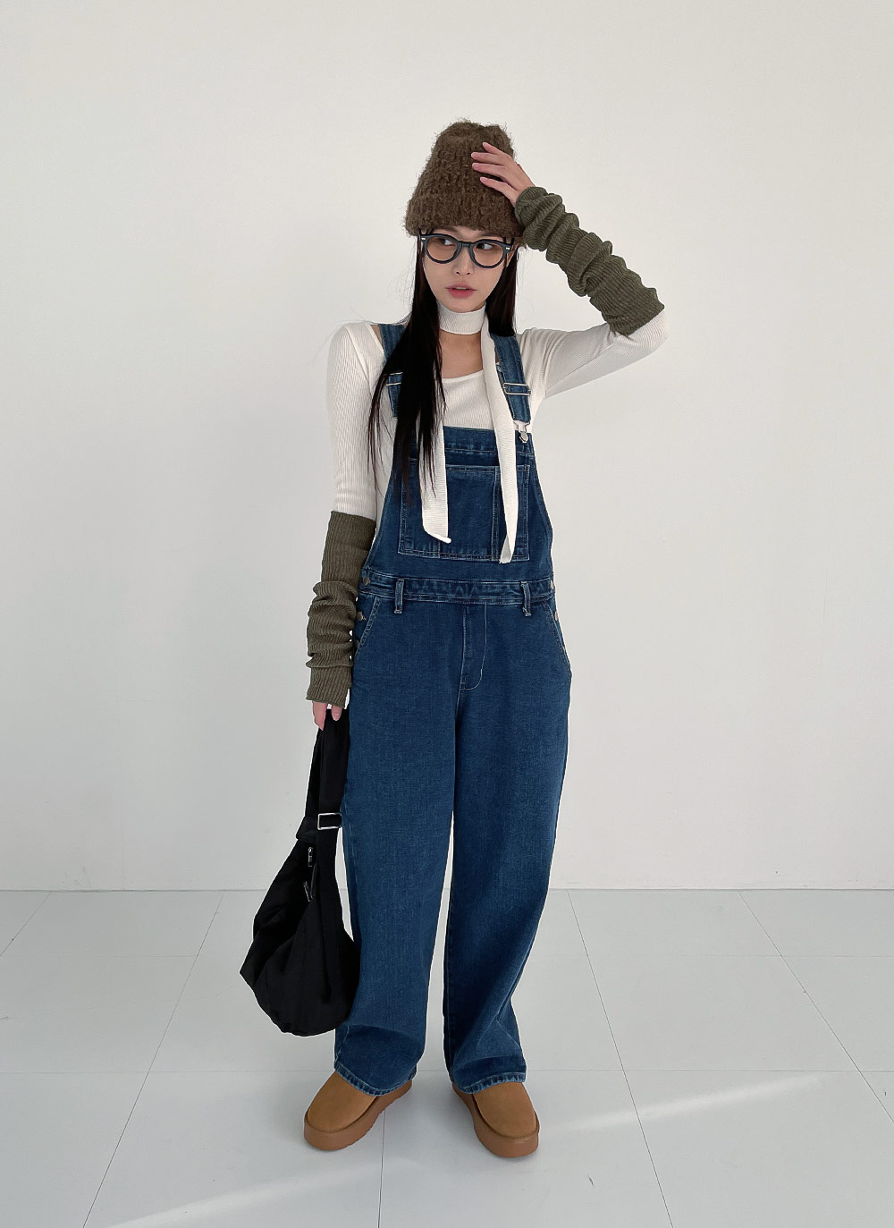 カシミヤ混リブニットマルチウォーマー | DHOLIC | 詳細画像11