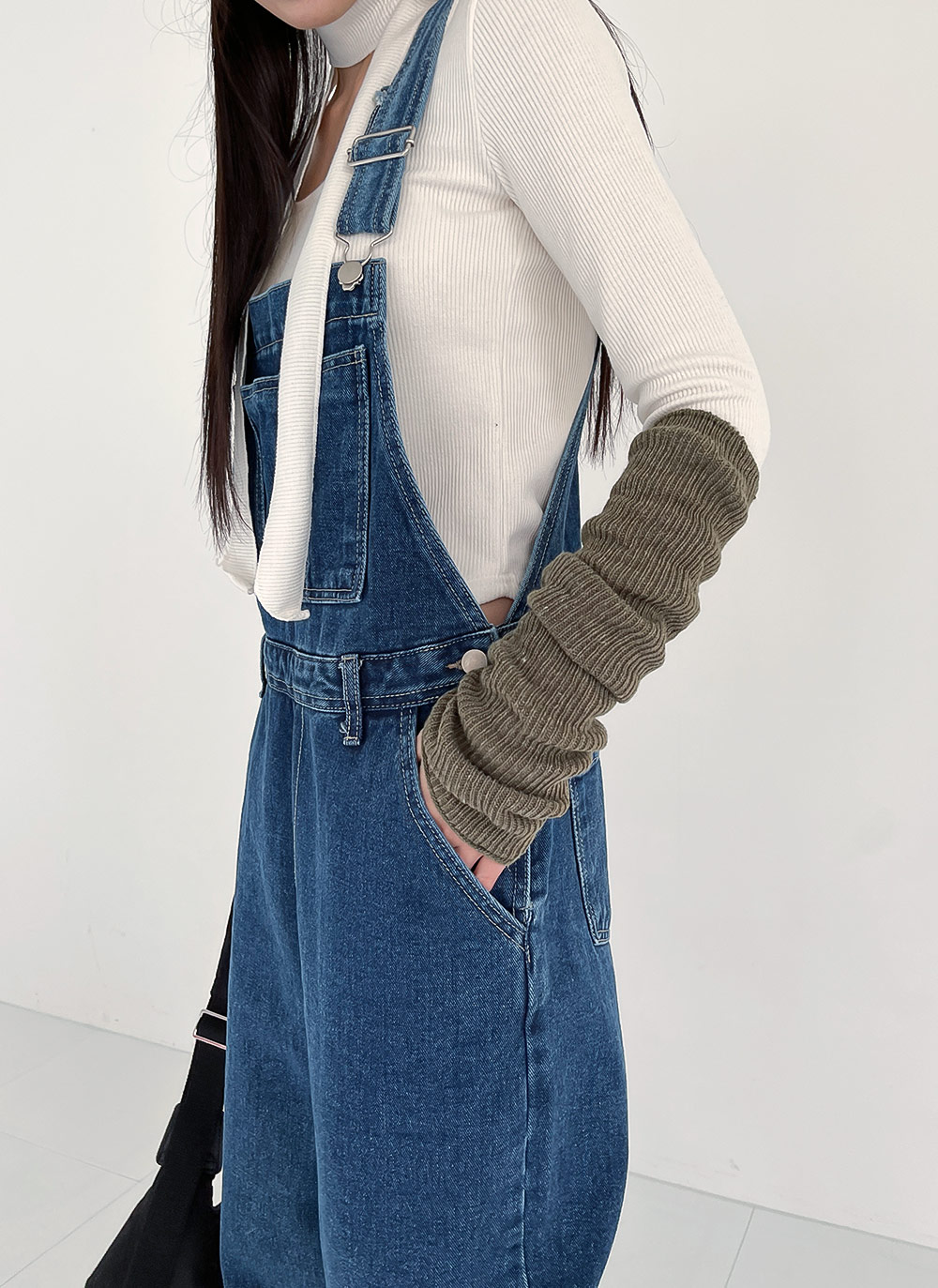 カシミヤ混リブニットマルチウォーマー | DHOLIC | 詳細画像12