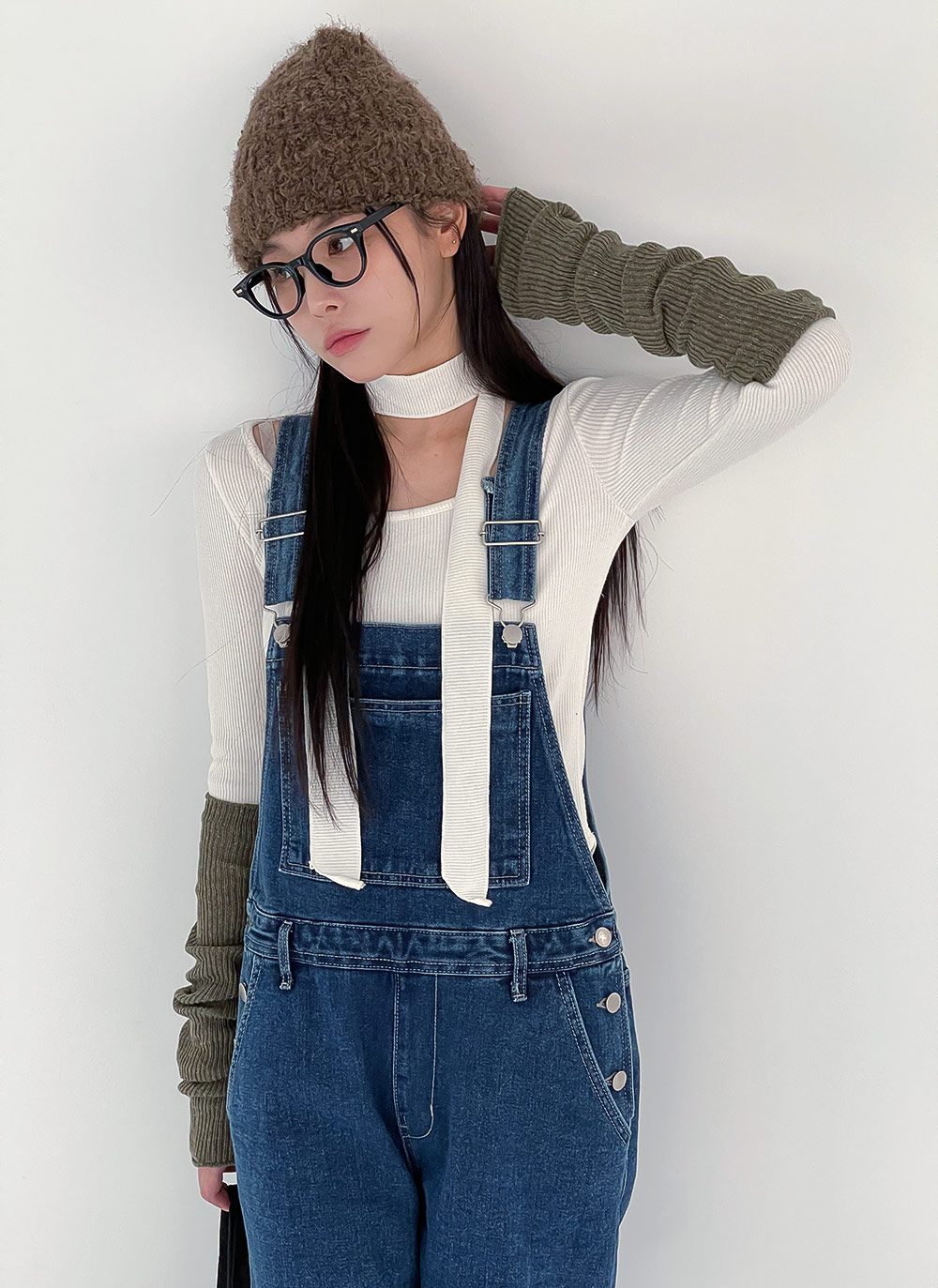 カシミヤ混リブニットマルチウォーマー | DHOLIC | 詳細画像16