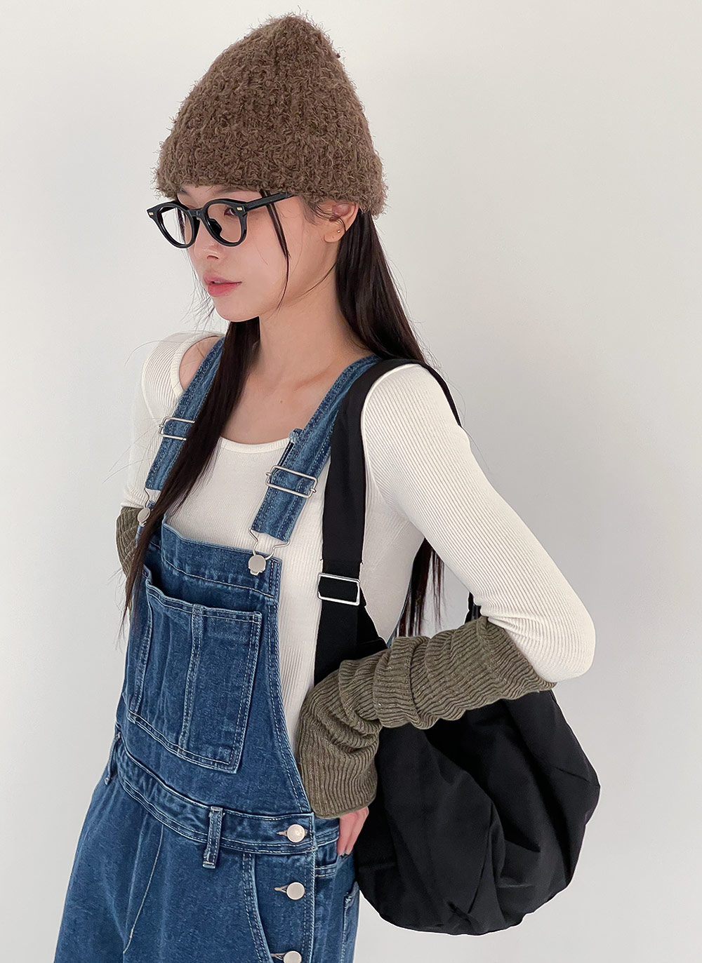 カシミヤ混リブニットマルチウォーマー | DHOLIC | 詳細画像18