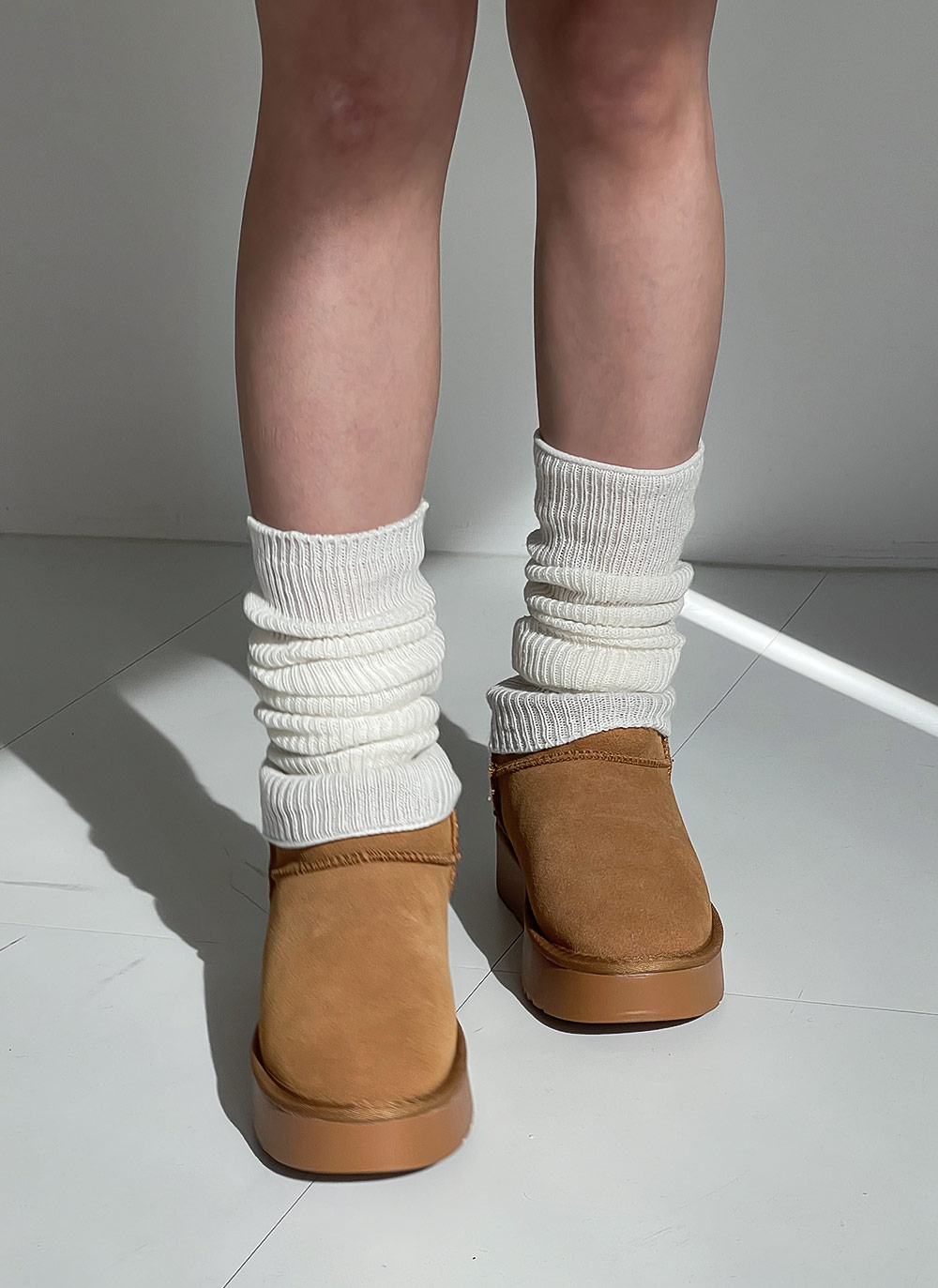 カシミヤ混リブニットマルチウォーマー | DHOLIC | 詳細画像20