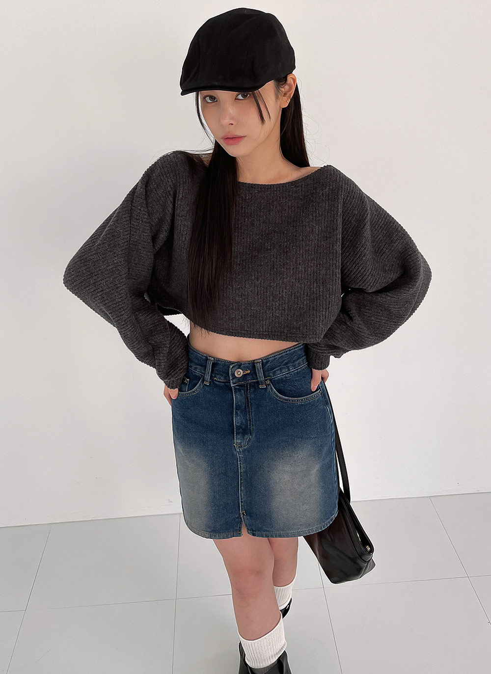 カシミヤ混リブニットマルチウォーマー | DHOLIC | 詳細画像37