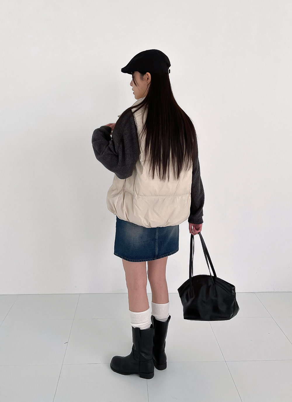 カシミヤ混リブニットマルチウォーマー | DHOLIC | 詳細画像39