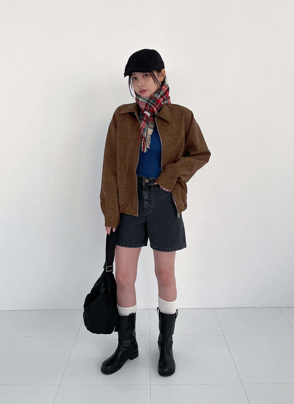 カシミヤ混リブニットマルチウォーマー | DHOLIC | 詳細画像42