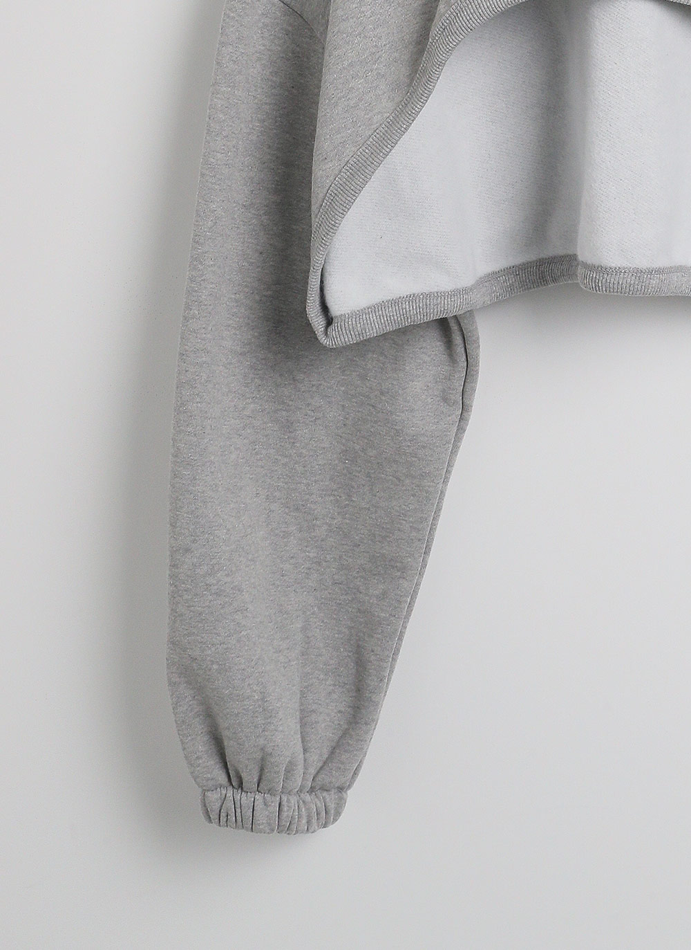 裏起毛アンバランスコットンパーカー | DHOLIC | 詳細画像23