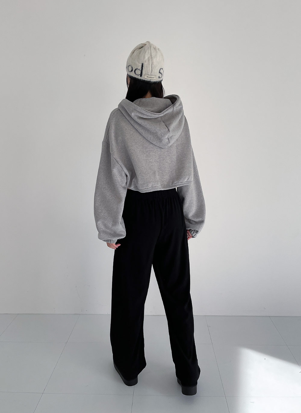 裏起毛アンバランスコットンパーカー | DHOLIC | 詳細画像8