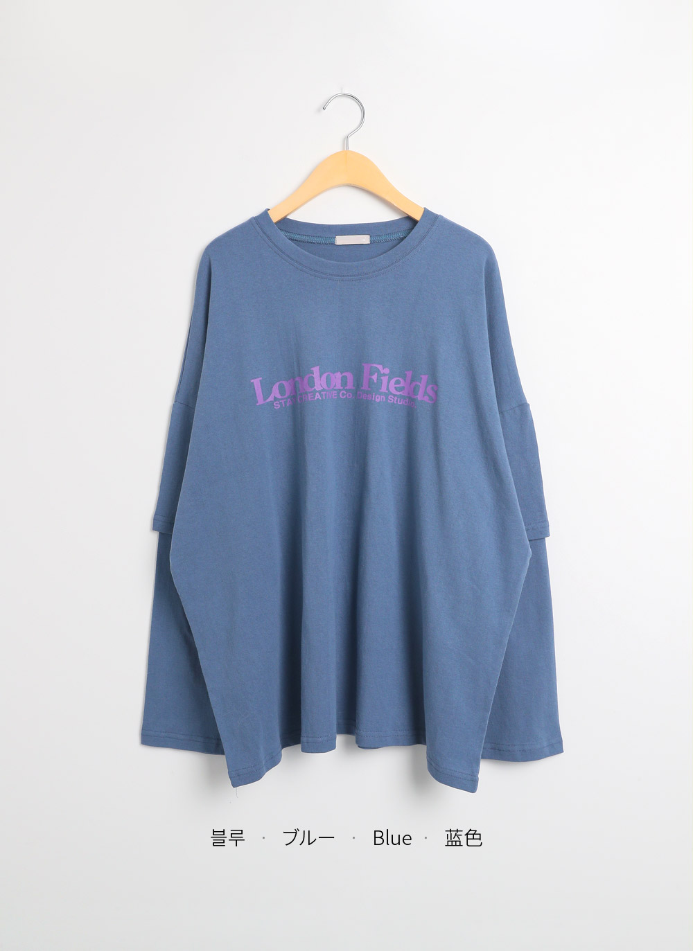 レイヤード風レタリングボクシーTシャツ | DHOLIC | 詳細画像27