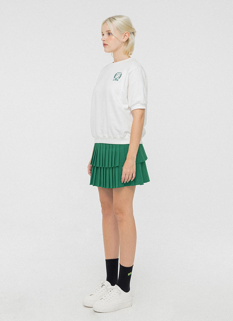 パンツ裏地ティアードプリーツスカートパンツ | 詳細画像15