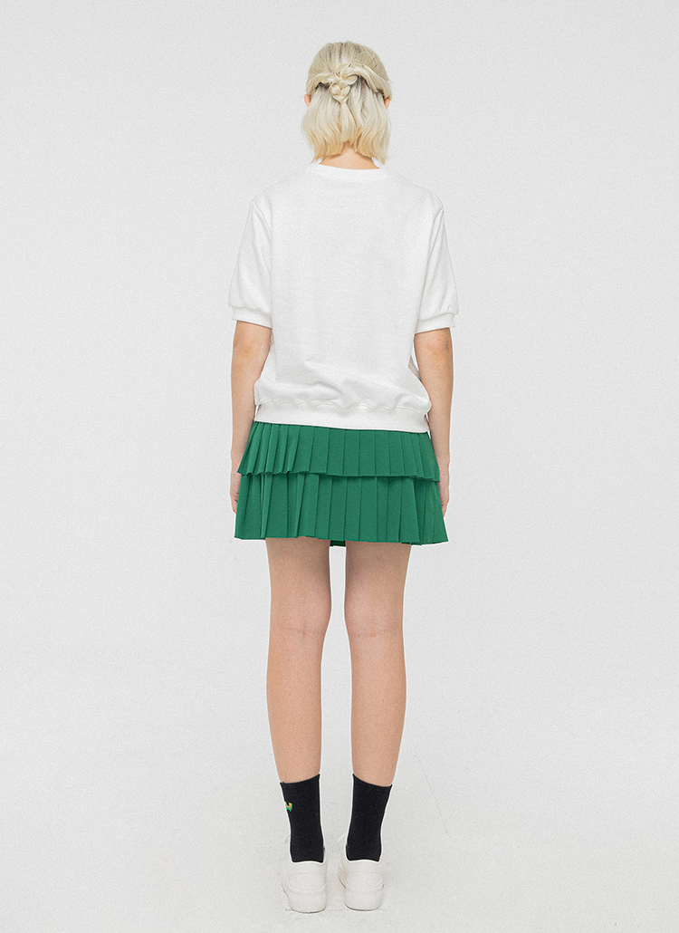 パンツ裏地ティアードプリーツスカートパンツ | 詳細画像16