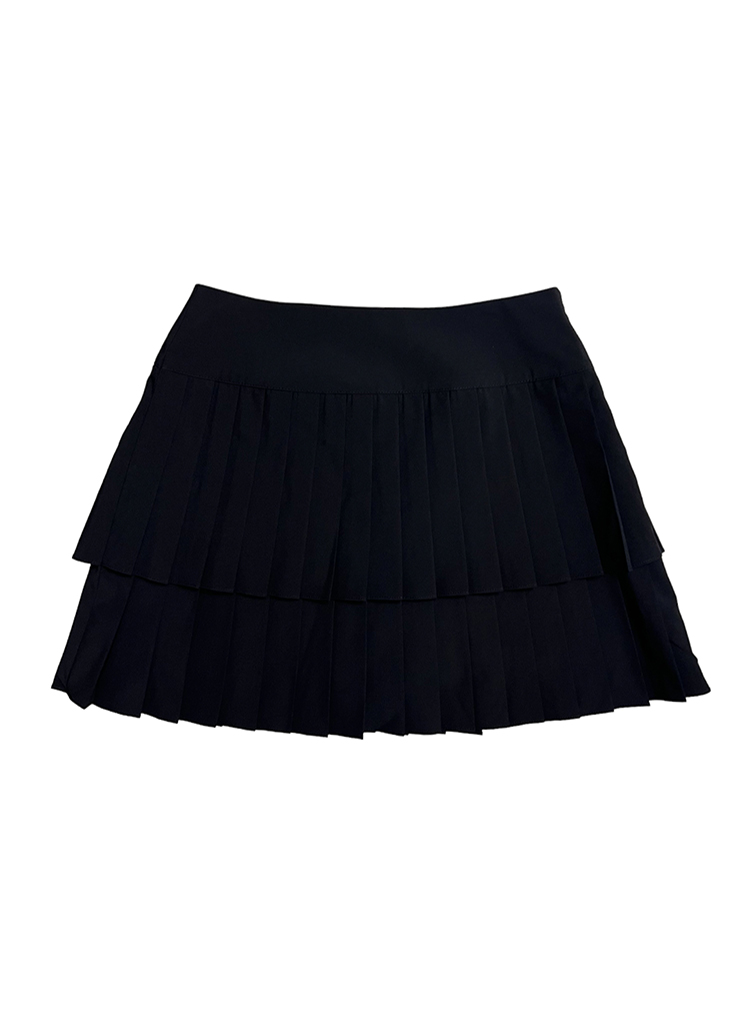 パンツ裏地ティアードプリーツスカートパンツ | 詳細画像20