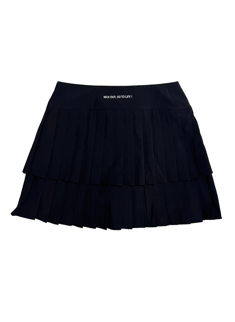 パンツ裏地ティアードプリーツスカートパンツ | 詳細画像21