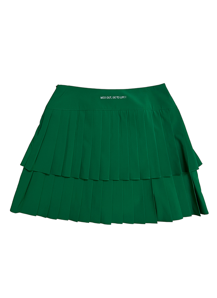 パンツ裏地ティアードプリーツスカートパンツ | 詳細画像24