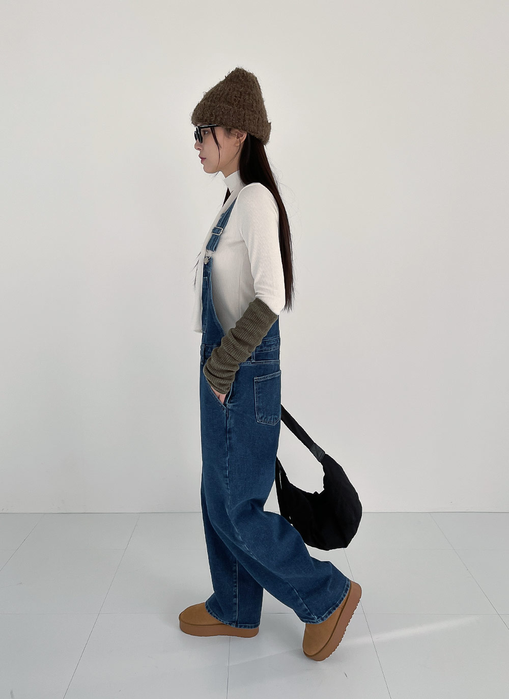 サロペットデニムパンツ | DHOLIC | 詳細画像9