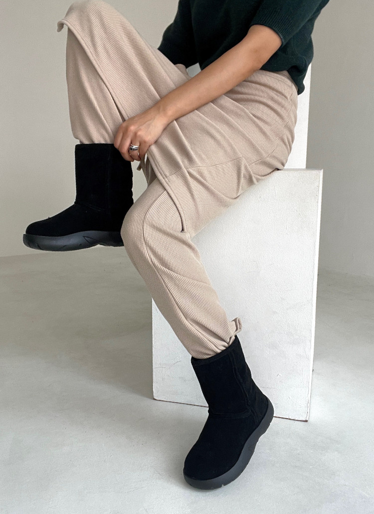 ボア裏地ボリュームソールムートン調ブーツ | 詳細画像5