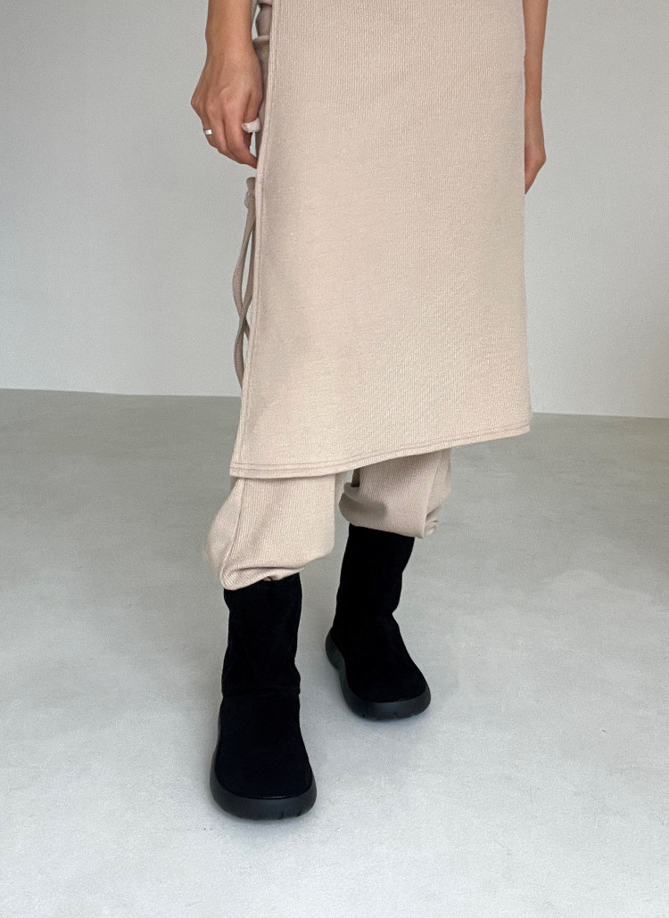 ボア裏地ボリュームソールムートン調ブーツ | 詳細画像6