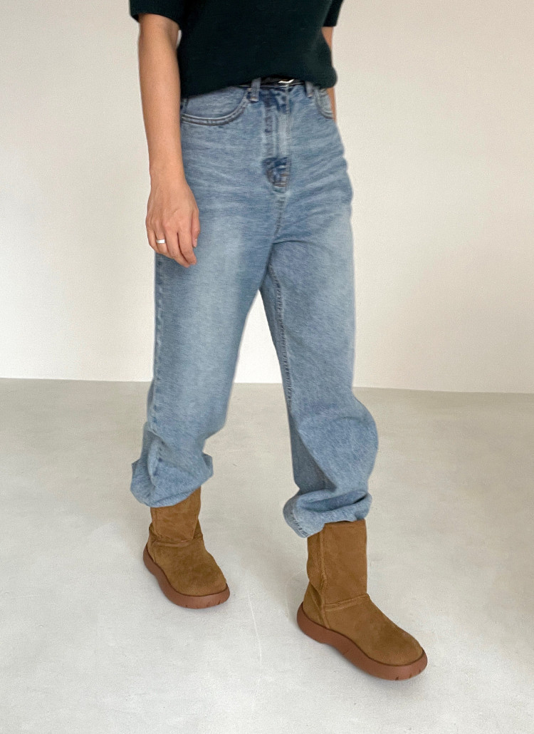 ボア裏地ボリュームソールムートン調ブーツ | 詳細画像17