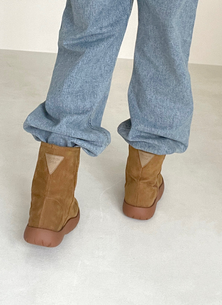 ボア裏地ボリュームソールムートン調ブーツ | 詳細画像18