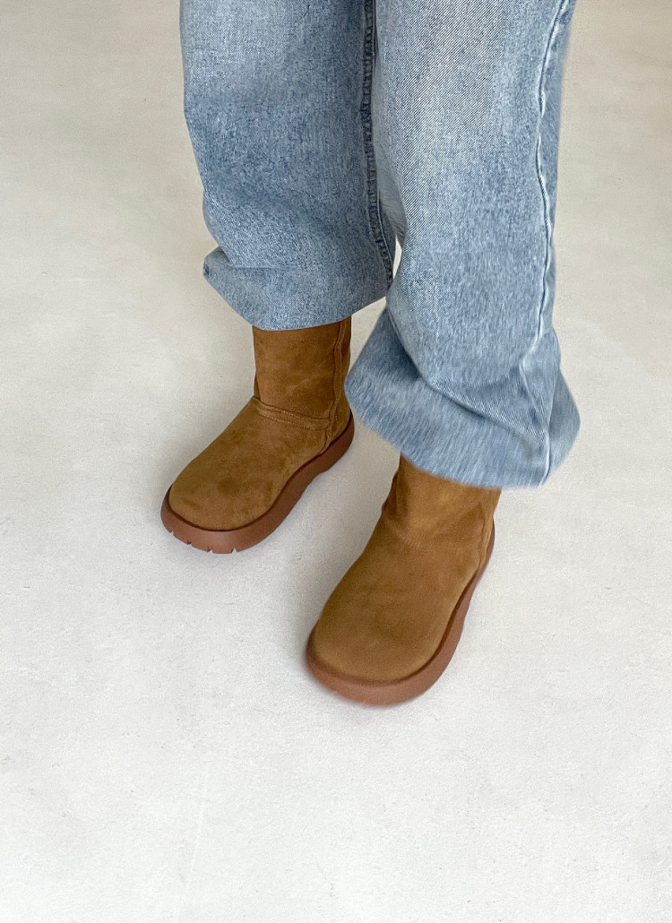 ボア裏地ボリュームソールムートン調ブーツ | 詳細画像21