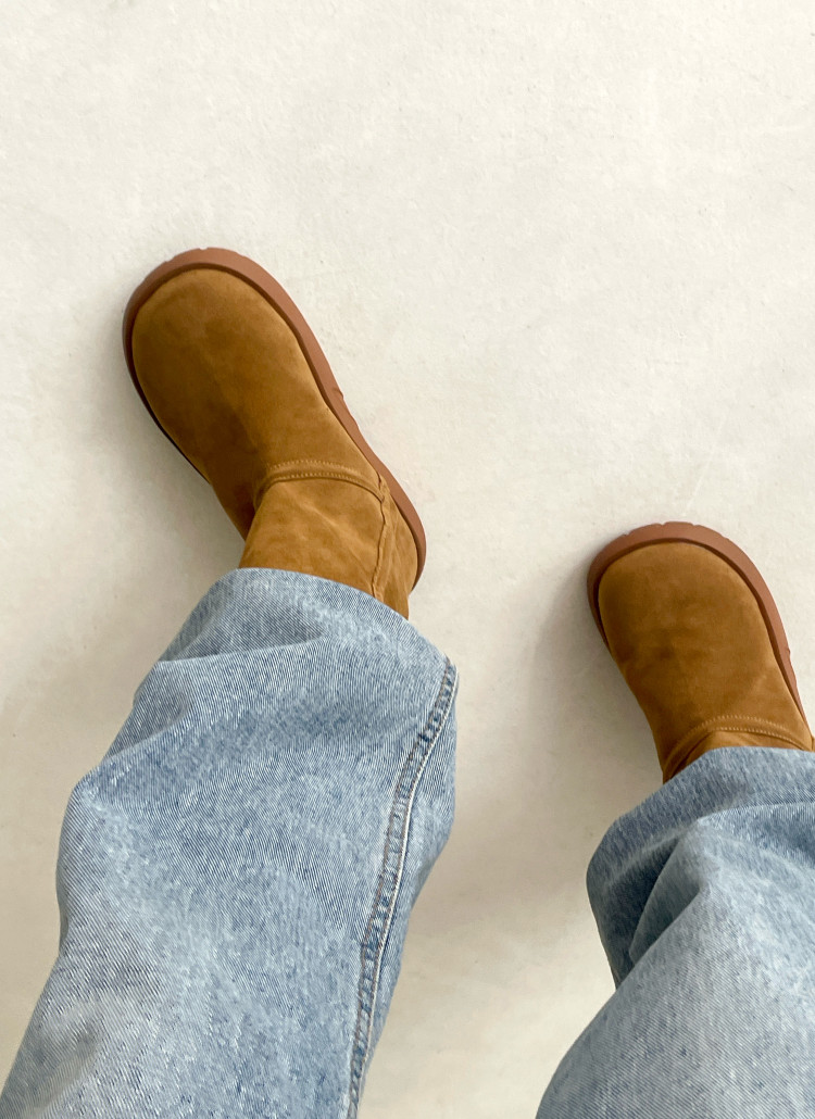 ボア裏地ボリュームソールムートン調ブーツ | 詳細画像22