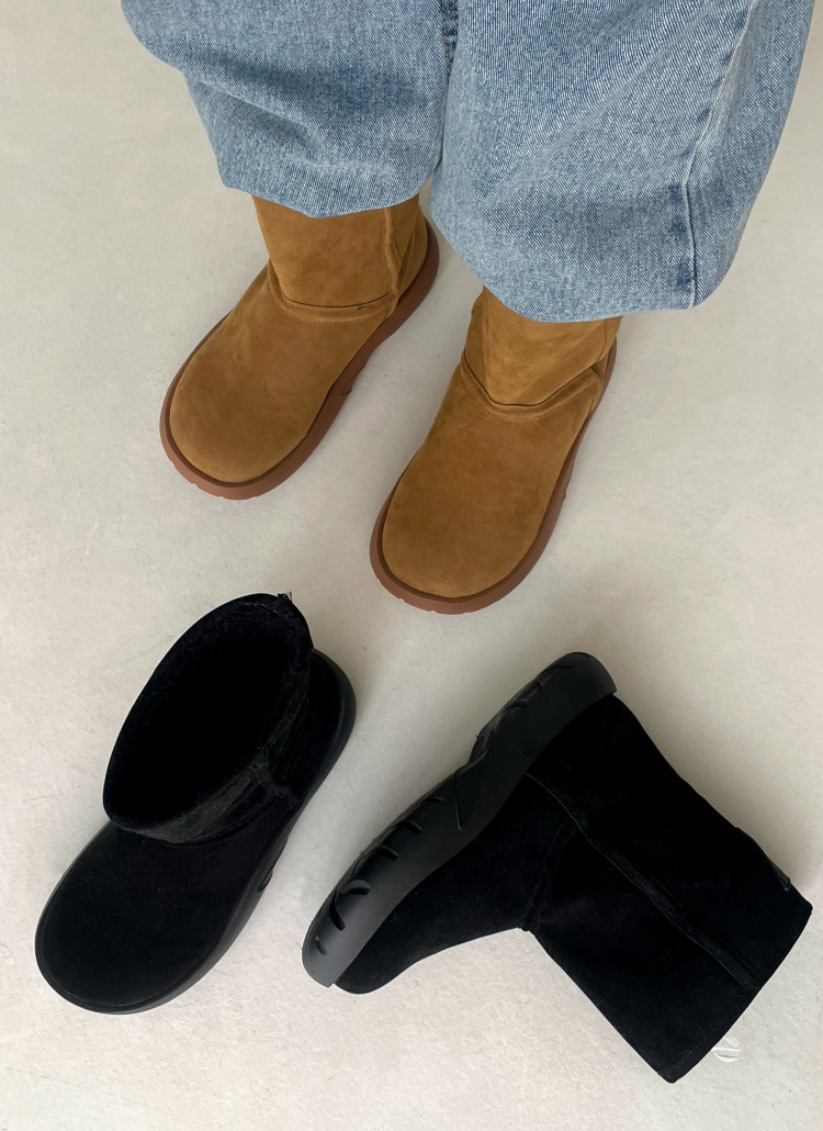 ボア裏地ボリュームソールムートン調ブーツ | 詳細画像26