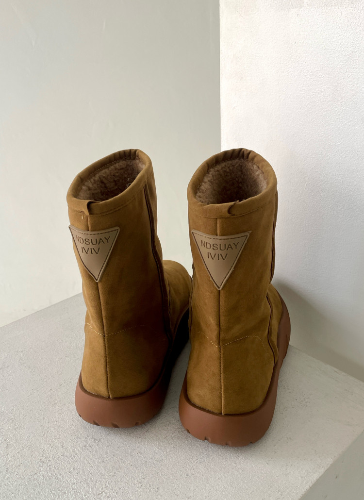 ボア裏地ボリュームソールムートン調ブーツ | 詳細画像32