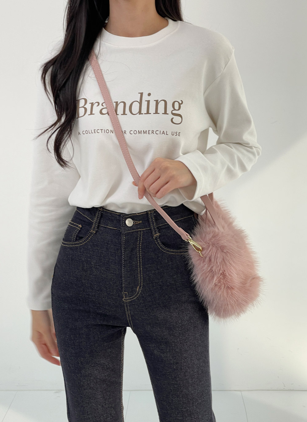 起毛レタリングラウンドTシャツ | DHOLIC | 詳細画像10